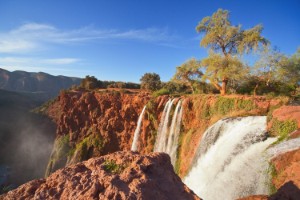 Die schönsten Wasserfälle Marokkos in Ouzoud Die schönsten Wasserfälle Marokkos in Ouzoud