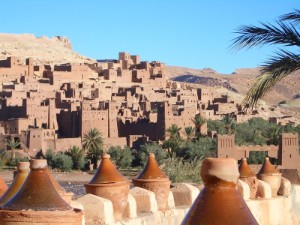 Blick auf Ait Ben Haddou - Fantastisch Blick auf Ait Ben Haddou - Fantastisch